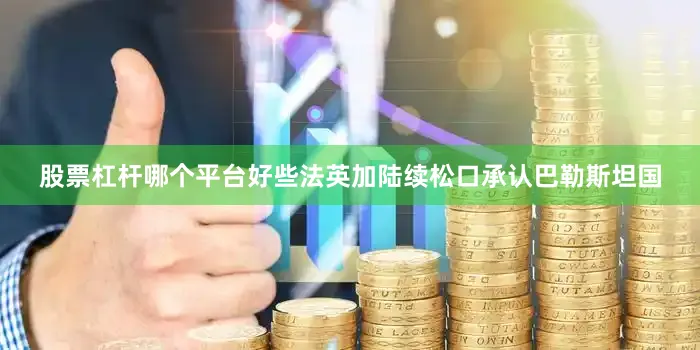 股票杠杆哪个平台好些法英加陆续松口承认巴勒斯坦国